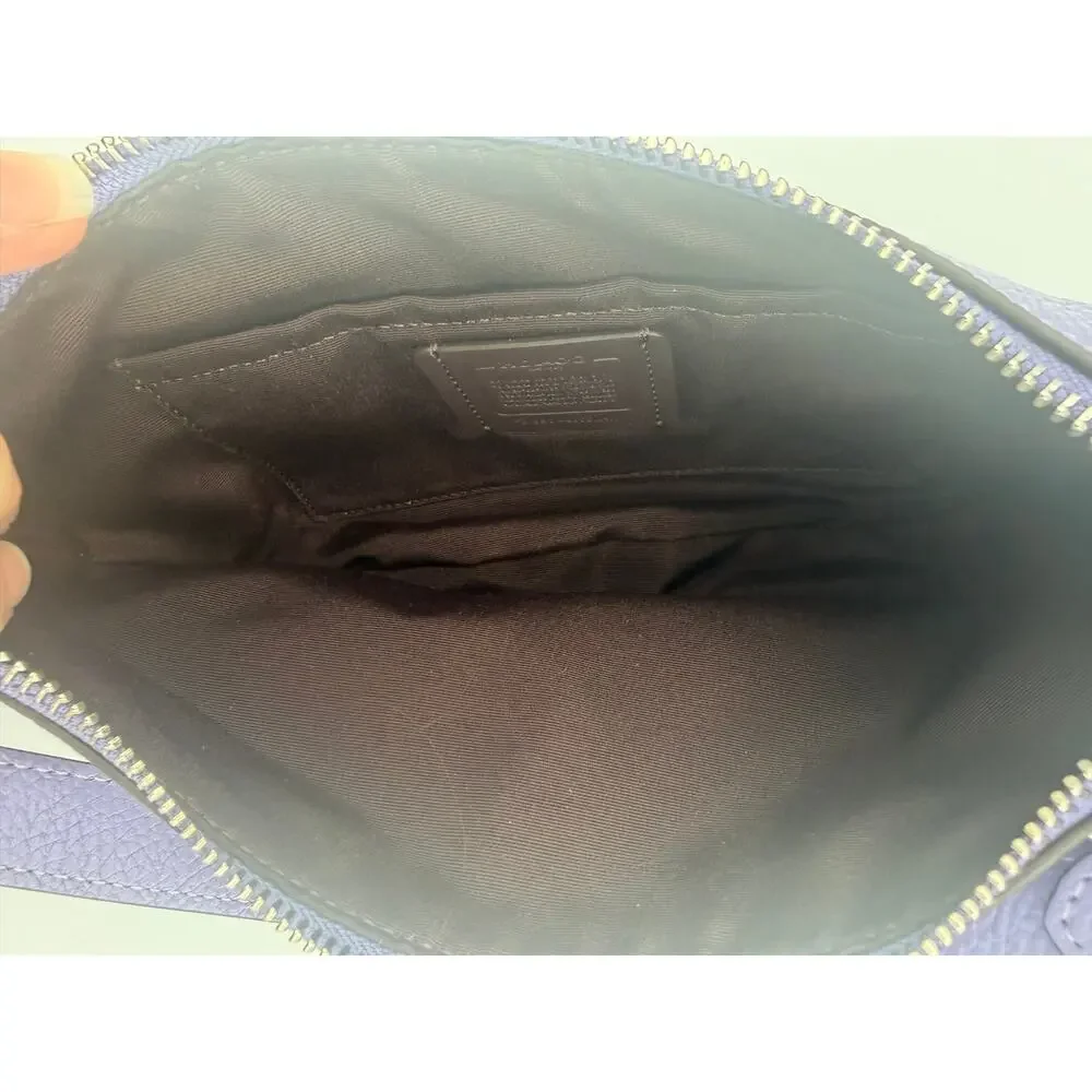Coach Payton Hobo “Light Violet/Ice Purple” (2022) Pebbled Leather Shoulder Bag
